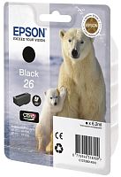 Оригинальный струйный картридж Epson T2601 C13T26014012 черный