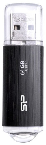 Накопитель USB flash Silicon Power 64Gb Blaze B02 Black USB 3.0 (SP064GBUF3B02V1K)