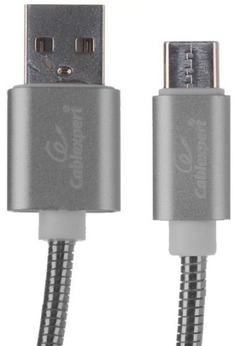 Кабель-переходник USB2.0 - USB Type C Gembird CC-G-USBC02Gy-1.8M