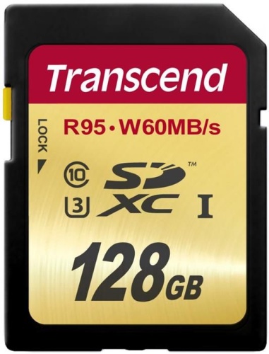 Карта памяти SDXC Transcend 128GB TS128GSDU3 Карта памяти SDXC Transcend 128GB TS128GSDU3