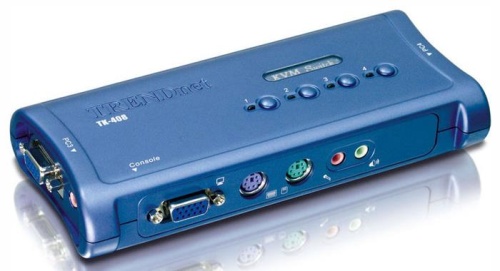 Переключатель KVM TRENDnet TK-408K Переключатель KVM TRENDnet TK-408K