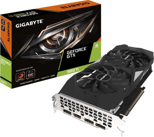 Видеокарта PCI-E GIGABYTE 6144Mb GTX1660TI GV-N166TWF2OC-6GD фото 6