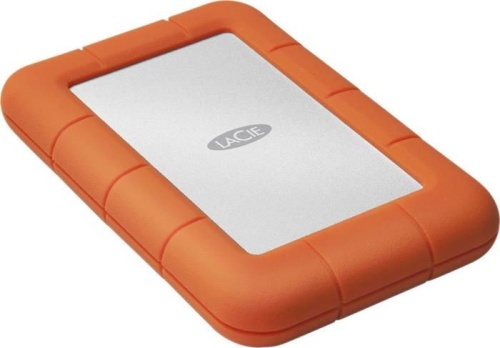 Внешний жесткий диск 2.5 LaCie 4Tb LAC9000633 Rugged Mini оранжевый