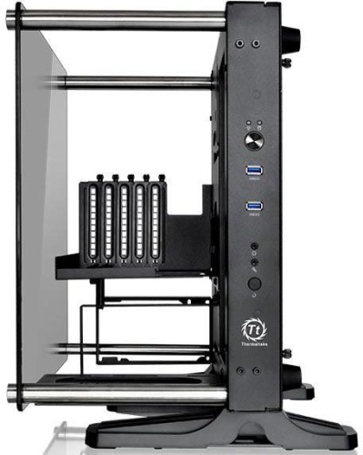 Корпус HTPC Thermaltake Core P1 TG черный CA-1H9-00T1WN-00 фото 2