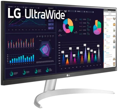 Монитор LG UltraWide 29WQ600-W серебристый 29WQ600-W.ARUZ фото 4