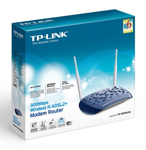 Точка доступа WiFI TP-Link TD-W8960N фото 4