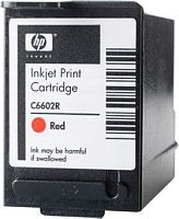 Оригинальный струйный картридж Hewlett Packard C6602R Red