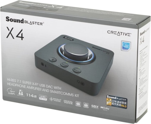 Аудиокарта Creative Sound Blaster X4 70SB181500000 фото 11 Аудиокарта Creative Sound Blaster X4 70SB181500000 фото 11