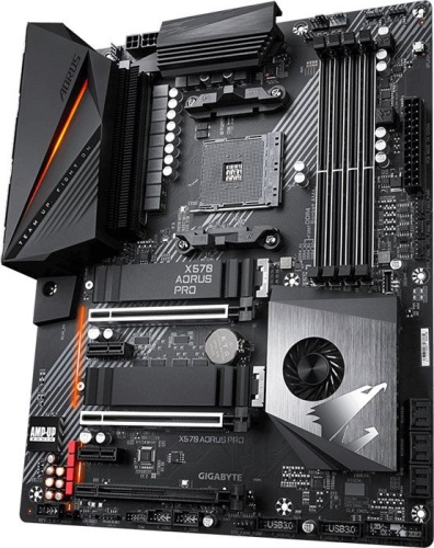 Мат. плата SocketAM4 GIGABYTE X570 AORUS PRO фото 3