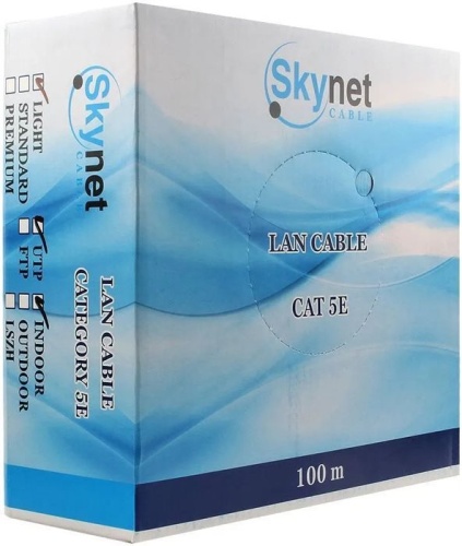 Кабель UTP SkyNet CSL-UTP-4-CU/100 фото 2