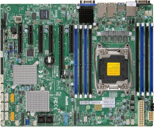 Мат. плата Socket2011-3 Supermicro MBD-X10SRH-CF-O Мат. плата Socket2011-3 Supermicro MBD-X10SRH-CF-O