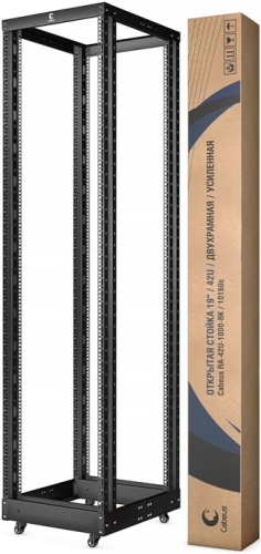 Стойка телекоммуникационная Cabeus RA-42U-1000-BK фото 2 Стойка телекоммуникационная Cabeus RA-42U-1000-BK фото 2