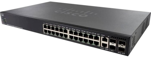 Коммутатор управляемый Cisco SG550X-24P SG550X-24P-K9-EU