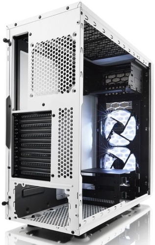 Корпус Miditower Fractal Design Focus G White, Window фото 4