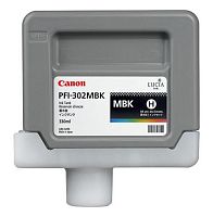 Оригинальный струйный картридж Canon Ink tank PFI-302MBK 2215B001