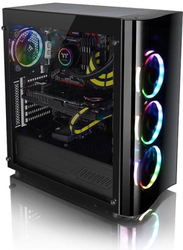 Корпус Miditower Thermaltake View 22 TG черный CA-1J3-00M1WN-00 фото 3