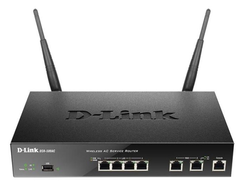 Маршрутизатор WiFI D-Link DSR-500AC/RU