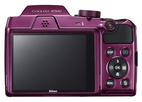 Цифровой фотоаппарат Nikon CoolPix B500 фиолетовый VNA952E1 фото 3