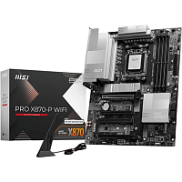 MSI PRO X870-P WIFI,X870,AM5,4DDR5,4PCI-Ex16,3M.2,4SATA3,1USB4,1USB3.2 Gen2x2,3USB3.2 Gen2,4USB