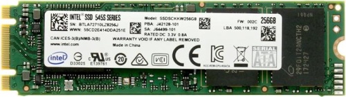 Накопитель SSD M.2 Intel 256Gb 545s серия SSDSCKKW256G8X1