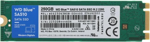 Накопитель SSD M.2 Western Digital 250GB WD Blue SA510 M.2 WDS250G3B0B