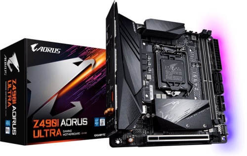 Мат. плата Socket1200 GIGABYTE Z490I AORUS ULTRA фото 5