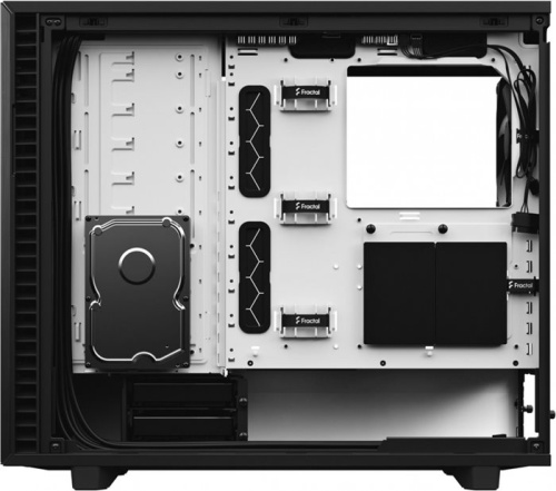 Корпус Miditower Fractal Design Define 7 Black/White Clear TG фото 3