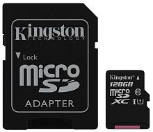 Карта памяти micro SDXC Kingston 128GB SDC10G2/128GB