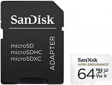 Карта памяти Micro SDHC SanDisk 64GB SDSQQNR-064G-GN6IA