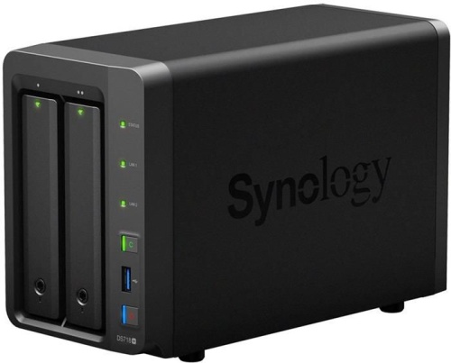 Сетевое хранилище данных (NAS) Synology DS718+ фото 3