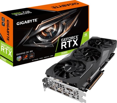 Видеокарта PCI-E GIGABYTE 8192Mb GV-N2080GAMING OC-8GC фото 10