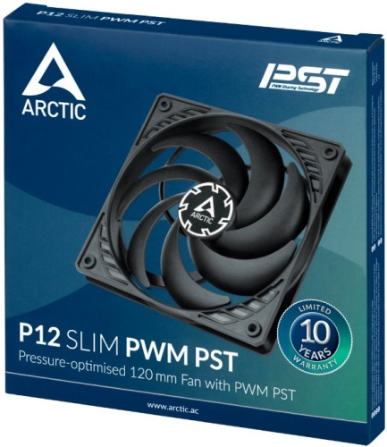 Вентилятор для корпуса Arctic Cooling P12 SLIM PWM PST (ACFAN00187A) фото 4