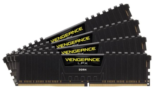 Модуль памяти DDR4 Corsair 4x16Gb CMK64GX4M4B3600C18