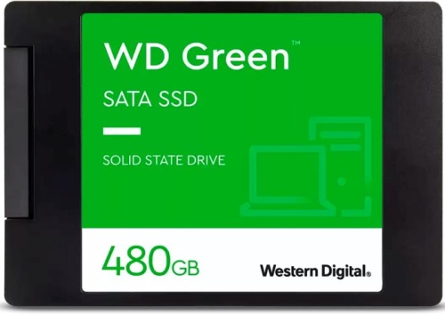 Накопитель SSD SATA 2.5 Western Digital 480Gb Green (WDS480G3G0A)