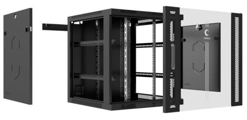 Шкаф телекоммуникационный Cabeus SH-05F-6U60/35-BK фото 4 Шкаф телекоммуникационный Cabeus SH-05F-6U60/35-BK фото 4