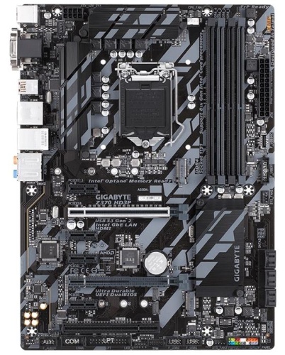 Мат. плата Socket1151 GIGABYTE GA-Z370-HD3P