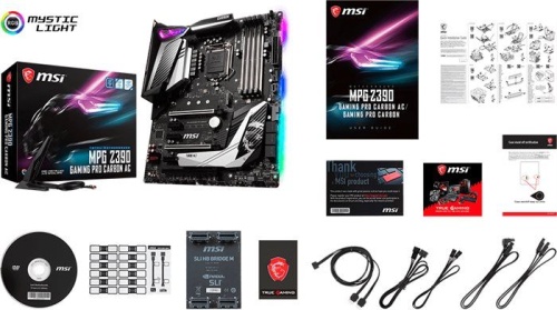 Мат. плата Socket1151v2 MSI MPG Z390 GAMING PRO CARBON AC фото 6