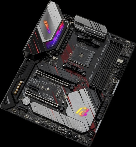 Мат. плата SocketAM4 ASRock B550 PG VELOCITA фото 2