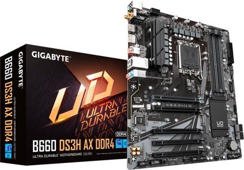 Мат. плата Socket1700 GIGABYTE B660 DS3H AX DDR4 фото 5