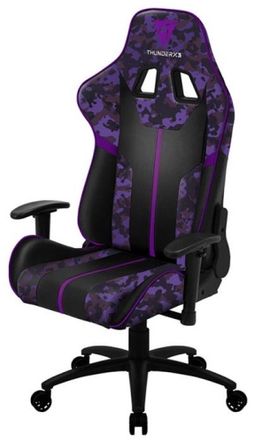 Игровое кресло ThunderX3 BC3-Ultra AIR Tech Violet camo/purple TX3-BC3UV фото 4