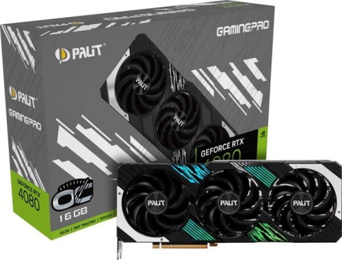 Видеокарта PCI-E Palit PA-RTX4080 GAMINGPRO OC NED4080T19T2-1032A фото 8