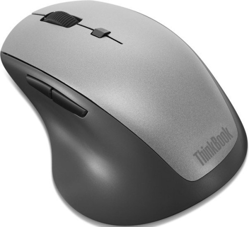 Беспроводная мышь Lenovo ThinkBook 600 Wireless Media Mouse (2400/1600/1000 DPI- Red optical sensor, 2.4GHz nano USB receiver, 1x AA battery - For Right-Handed) 4Y50V81591 фото 2 Беспроводная мышь Lenovo ThinkBook 600 Wireless Media Mouse (2400/1600/1000 DPI- Red optical sensor, 2.4GHz nano USB receiver, 1x AA battery - For Right-Handed) 4Y50V81591 фото 2