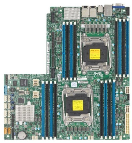 Мат. плата Socket2011-3 Supermicro MBD-X10DRW-E-O
