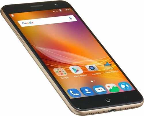 Смартфон ZTE Blade V7 Gold фото 3