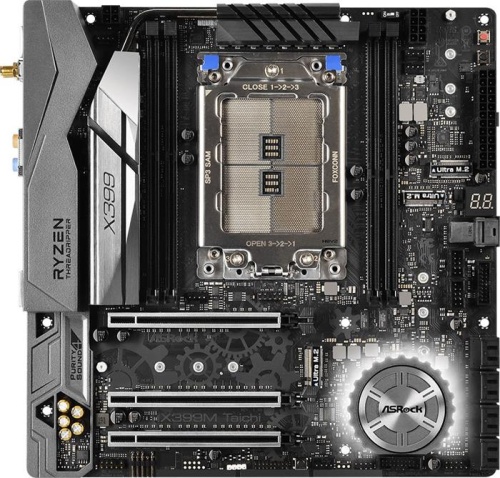 Мат. плата SocketTR4 ASRock X399M TAICHI