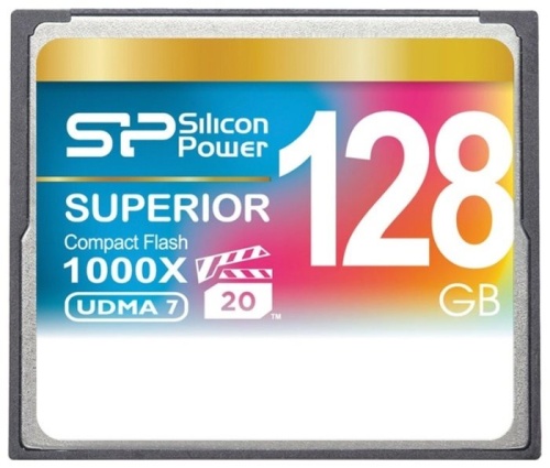 Карта памяти CF Silicon Power 128GB 1000X SP128GBCFC1K0V10 Карта памяти CF Silicon Power 128GB 1000X SP128GBCFC1K0V10