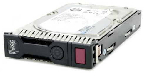 Серв. опция - HDD Hewlett Packard 1TB 3.5 (LFF) SAS 7,2K 6G HotPlug w Smart Drive SC Midline 652753-B21