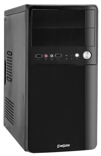 Корпус Minitower EXEGATE BA-110 Black EX268705RUS