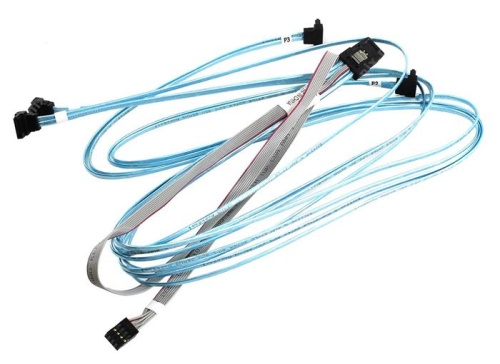 Серв. Аксессуар Supermicro CBL-0388L IPASS(SFF-8087) Серв. Аксессуар Supermicro CBL-0388L IPASS(SFF-8087)