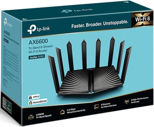 Роутер Wi-Fi TP-Link ARCHER AX90 фото 4